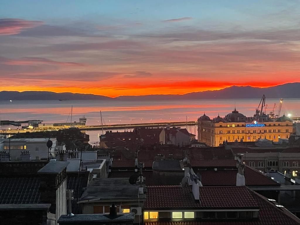 Apartmán Penthouse Rijeka Centar Exteriér fotografie