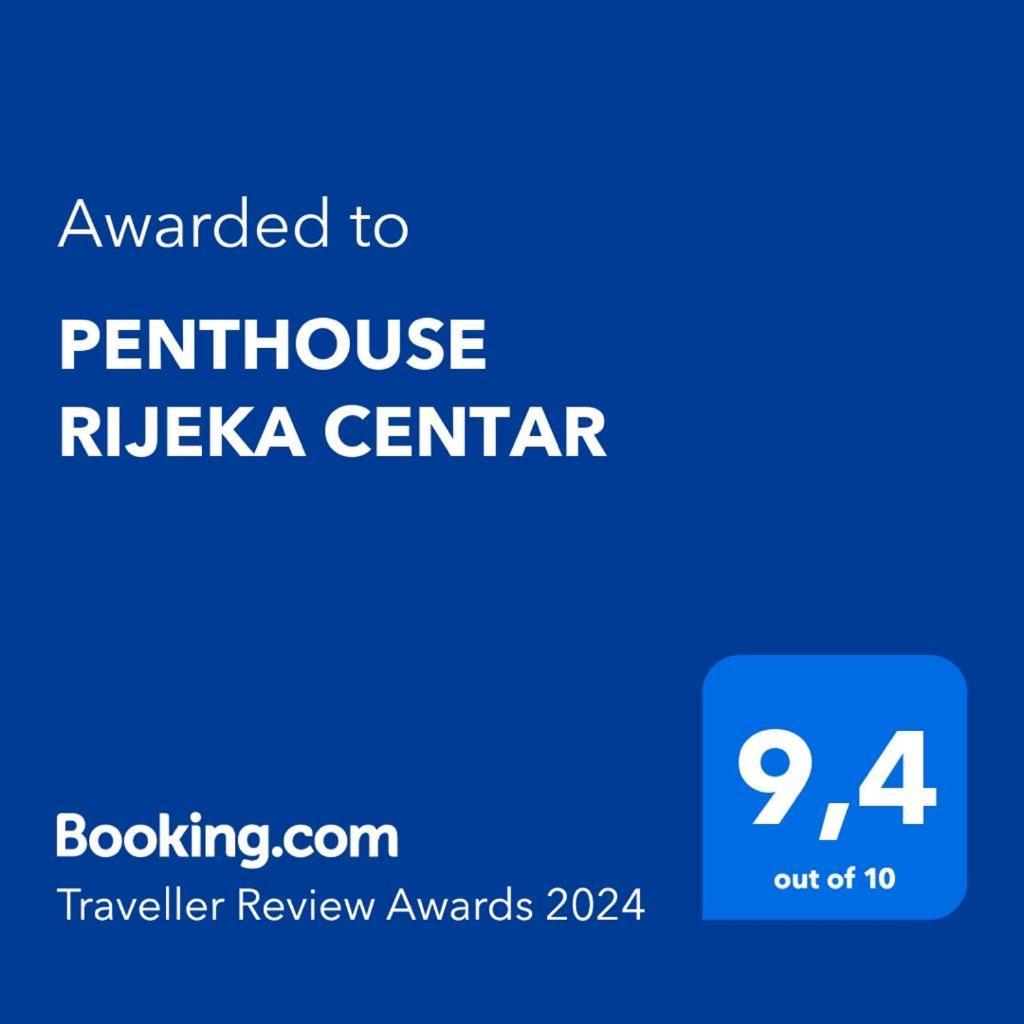 Apartmán Penthouse Rijeka Centar Exteriér fotografie